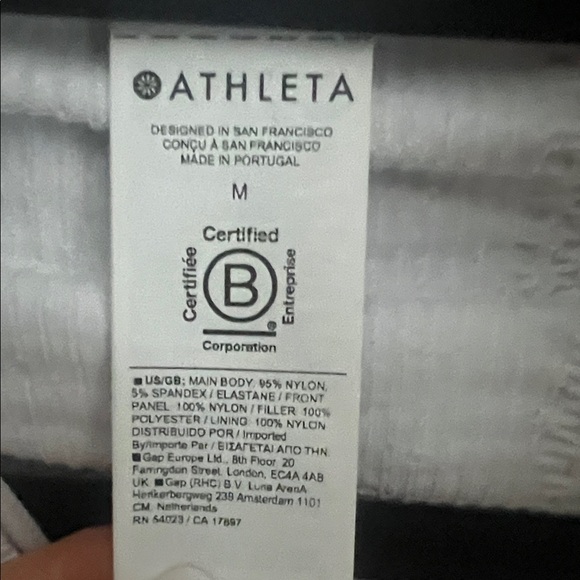 ATHLETA Women's White Quilted Ski Jacket - Picture 12 of 16